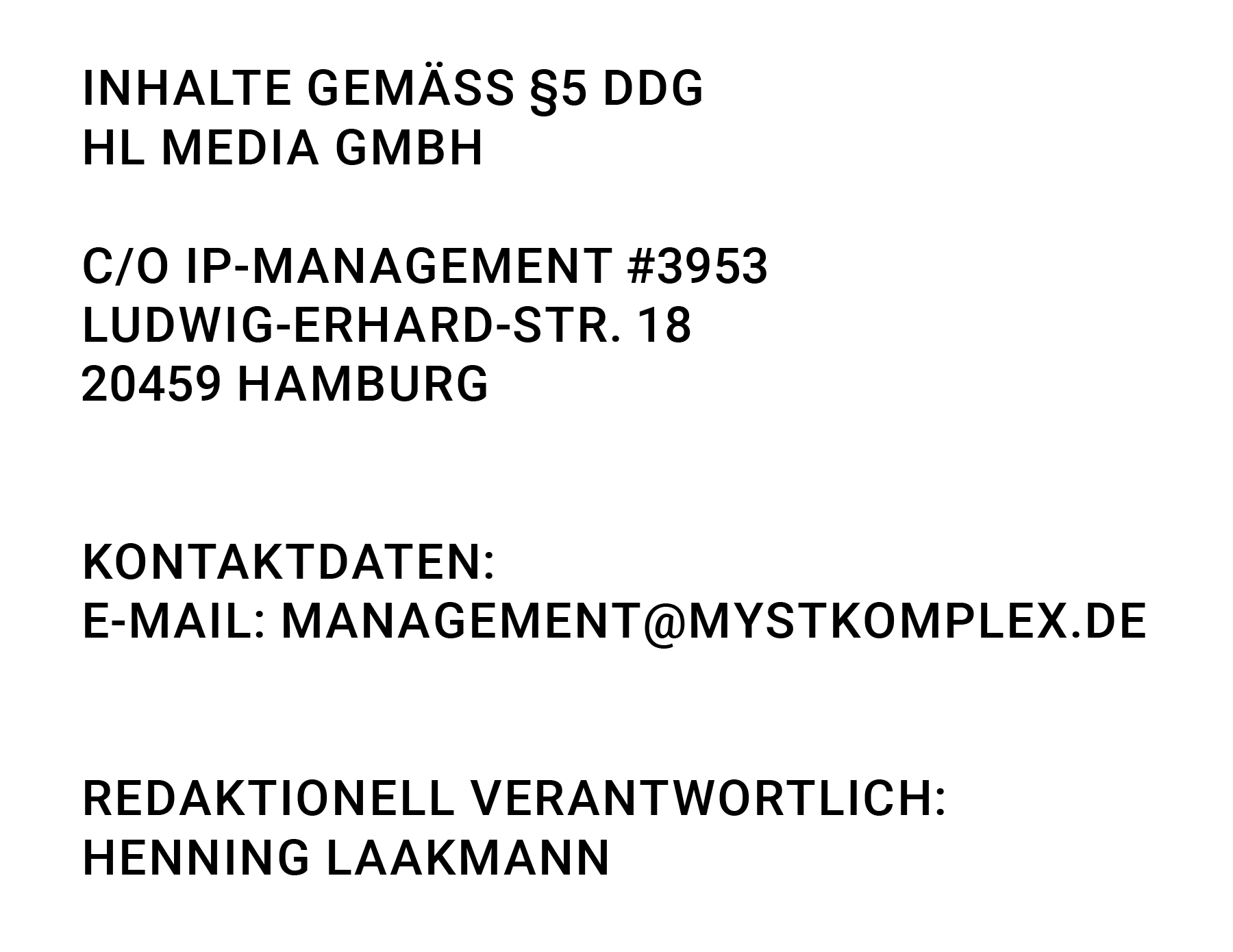 Impressum